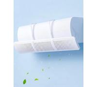 BANJEKT Deflector de aire acondicionado, Deflector de aire acondicionado universal 85 cm ABS para Split de pared 60-100 cm, desviador de aire acondicionado para casa, oficina, habitación