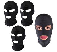 banjiabb 3 piezas BDSM Maske,Maske BDSM,Fetish Maske,Sex Maske,BDSM Mask,Maske Sex,Sm Maske für Männer,Sex Maske für Die Frau,extrem Bondage Maske,Maske BDSM,Fetish Maske,Sm Maske,Unisex Headgear,