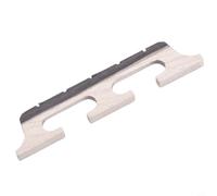 Banjo de madera para sillín de puente para 4, 5, 6 cuerdas, incrustaciones superiores de ébano para una transferencia estable de vibraciones, diseño ligero para acústica, ajuste (5 cuerdas)