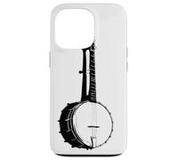 Banjo Dibujo Instrumento Musical Carcasa para iPhone 13 Pro