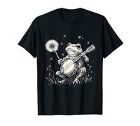 Banjo Frog Bluegrass Banjo Jugador Rana Jugando Banjo Camiseta