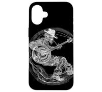 Banjo Guy Graphic Country Music Carcasa para iPhone 16 Plus