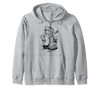 Banjo Jugando Sapo Rana Bullfrog Bluegrass Festival Sudadera con Capucha