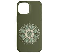 Banjo Mandala Bluegrass, Mindfulness & Nature Graphic Carcasa para iPhone 15