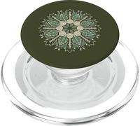 Banjo Mandala Bluegrass, Mindfulness & Nature Graphic PopSockets PopGrip para MagSafe