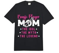 Banjo Player Mom The Idol Instrumento Musical Banjo Player Comfort Colors Adult Heavyweight T-Shirt