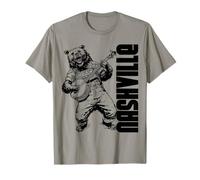 Banjo Playing Bear Festival de Bluegrass de Nashville Tennessee Camiseta