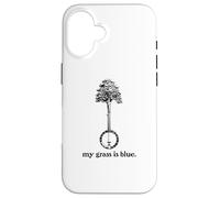 Banjo Tree My Grass Is Blue Vintage Bluegrass Design Carcasa para iPhone 16