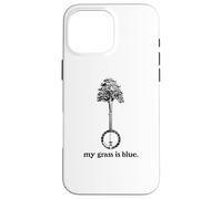 Banjo Tree My Grass Is Blue Vintage Bluegrass Design Carcasa para iPhone 16 Pro MAX
