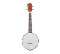 Banjos, Banjo Ukulele, Banjo Drum, Beginners Banjo, Juego de banjo de 4 cuerdas con cuerdas BJ10 Paño de limpieza Capo, para músicos adultos principiantes, regalo de Navidad