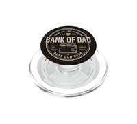 Bank of Dad Best Dad Ever Father Cita Cartera Humor PopSockets PopGrip para MagSafe