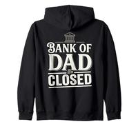 Bank of Dad Closed Funny Daddy Jokes Father Money Humor Sudadera con Capucha