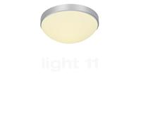 Bankamp Basic, lámpara de techo, aluminio mate - ø26 cm