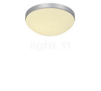 Bankamp Basic, lámpara de techo, aluminio mate - ø32 cm