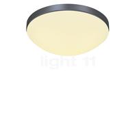 Bankamp Basic, lámpara de techo, antracita mate - ø40 cm