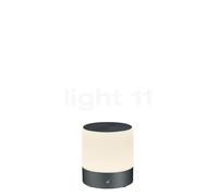Bankamp Button, lámpara de sobremesa LED, antracita mate - 18,5 cm