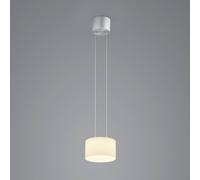 BANKAMP Colgante Grand Opal, 1 luz, Ø 20 cm, aluminio