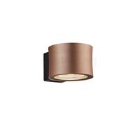 Bankamp Impulse, lámpara de pared LED, oro rosa - dim to warm