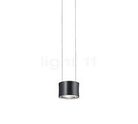 Bankamp Impulse, lámpara de suspensión LED, antracita mate