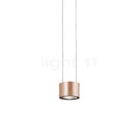 Bankamp Impulse, lámpara de suspensión LED, oro rosa
