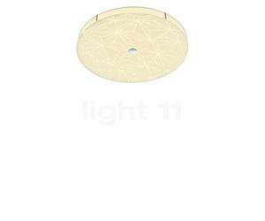 Bankamp Mandala, lámpara de techo LED, ø42 cm - patrón de estrellas