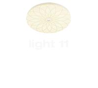 Bankamp Mandala, lámpara de techo LED, ø42 cm - patrón floral