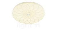 Bankamp Mandala, lámpara de techo LED, ø52 cm - patrón floral