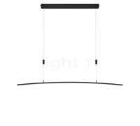 Bankamp Plain, lámpara de suspensión LED, antracita mate - directo/indirecto