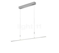 Bankamp Slim, lámpara de suspensión LED, níquel mate - 98 cm , Venta de almacén, nuevo, embalaje original