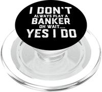 Banker Costume Funny Bank Employee Appreciation For Bankers PopSockets PopGrip para MagSafe