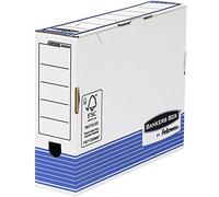 Bankers Box System A4 80mm Spine Transfer Files - Blue (Pack of 10) 80 mm Blue