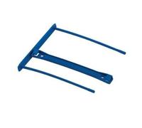 Bankers Box CRC 00898 - Fasteners de plástico Pro clip, 100 mm, azul
