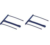 Bankers Box CRC 00898 - Fasteners de plástico Pro clip, 100 mm, azul (Paquete de 2)
