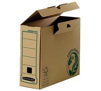 Bankers Box Earth Series - Caja de archivo definitivo, A4, lomo 100 mm, marrón, pack de 20 unidades