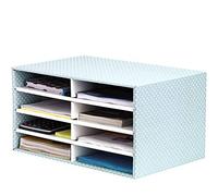Bankers Box Style - Clasificador de sobremesa, verde y blanco
