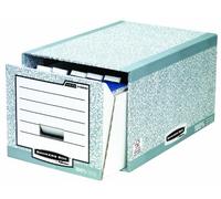 Bankers Box System - Pack de 5 cajones archivador, gris