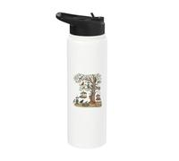 Bankrupt By Birdseed Funny Bird Feeding Funny Birder Stainless Steel Insulated Water Bottle