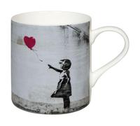Banksy Girl with Balloon - Taza de cerámica (400 ml)