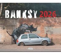 Banksy Kalender 2026 Premium XXL-Posterkalender: Ausgewählte Bilder des Graffiti-Künstlers. Kunstkalender Streetart Wandkalender