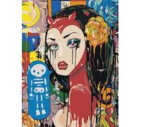 Banksyss Street Art Graffiti ,Abstract Póster ,Rompecabezas 1000 Piezas ,para Adulto Personalizado Desafío Juguetes ,Colorful Rompecabezas Dw396Sk