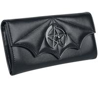 Banned Alternative Dreamcatcher Mujer Cartera Negro Poliuretano, poliéster