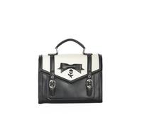 Banned Alternative Nevermore Satchel Mujer Bolsa de Mano Negro Poliuretano