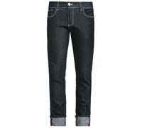 Banned Alternative Rockabilly Slim Hombre Tejanos Negro W38L34 97% algodón, 3% elastán Estrechos