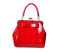 Banned Apparel americano vintage 50s ROCKABILLY BRILLANTE BOLSO - Rojo