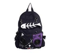 Banned Apparel - Mochila Casual Mujer - Morado, Estándar