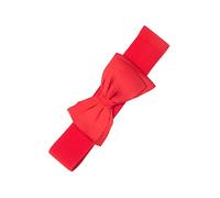Banned Cinturón Bella Elástico de estilo Rockabilly 1950 Rojo (Medium)