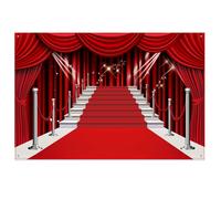Banner de fondo de cortina roja, alfombra grande de tela para fotografía, fondo de estudio fotográfico para decoraciones