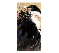 Banner decorativo para puerta de Navidad con tema de adorno de árbol para fotografía de temporada y exhibición festiva (modelo de 23)