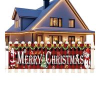 Banner navideño, muñeco de nieve grande de Papá | Pancarta para con cartel de buen - para jardín exterior, patio, porche, garaje de invierno, puerta de entrada, casa, hecho