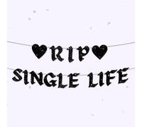 Banner She Found Her Lover, 2,44 m Banner con Purpurina Preensamblado Banners de Amistad para Despedida de Soltera Guirnalda Decorativa para Despedida de Soltera, no Requiere Bricolaje